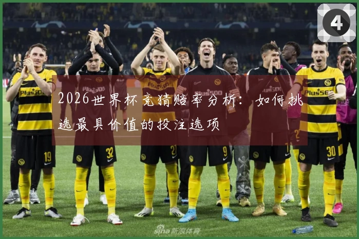 2026世界杯竞猜赔率分析：如何挑选最具价值的投注选项