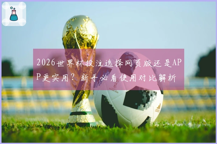 2026世界杯投注选择网页版还是APP更实用？新手必看使用对比解析