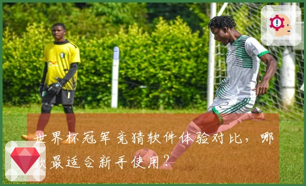 世界杯冠军竞猜软件体验对比，哪款最适合新手使用？