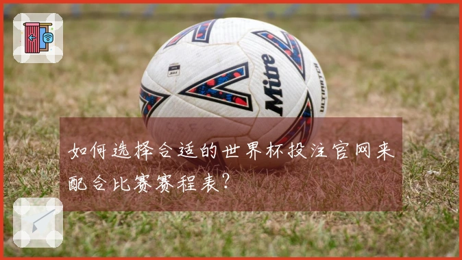 如何选择合适的世界杯投注官网来配合比赛赛程表？