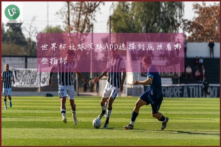 世界杯让球买球App选择到底该看哪些指标